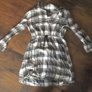 Black Flannel dress